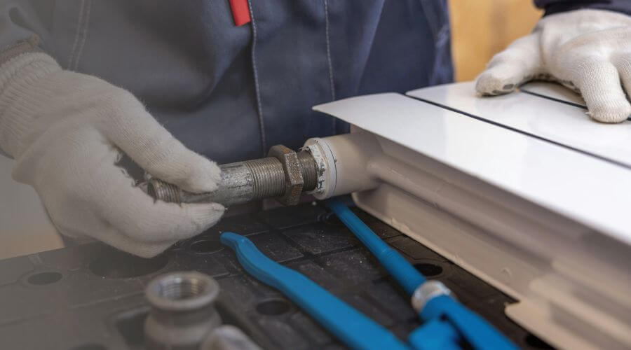 Local annual plumbing maintenance in Denton, KS